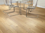 Empire Oak Plank | The Gallery Collection | Hearst Shade | White Oak | Real Hardwood | 1.2 mm Veneer Thickness | 29.53 Sq. Ft. Per Carton | Wire Brushed Texture (Copy) image 3