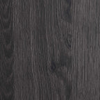 Transmit 5 Shelf Wood Grain Bookcase | Walnut, Charcoal &amp; Oak Color Options| Contemporary Three Tiered Bookcase | Smooth Wood Grain Laminate | Five Spacious Storage Units image 4