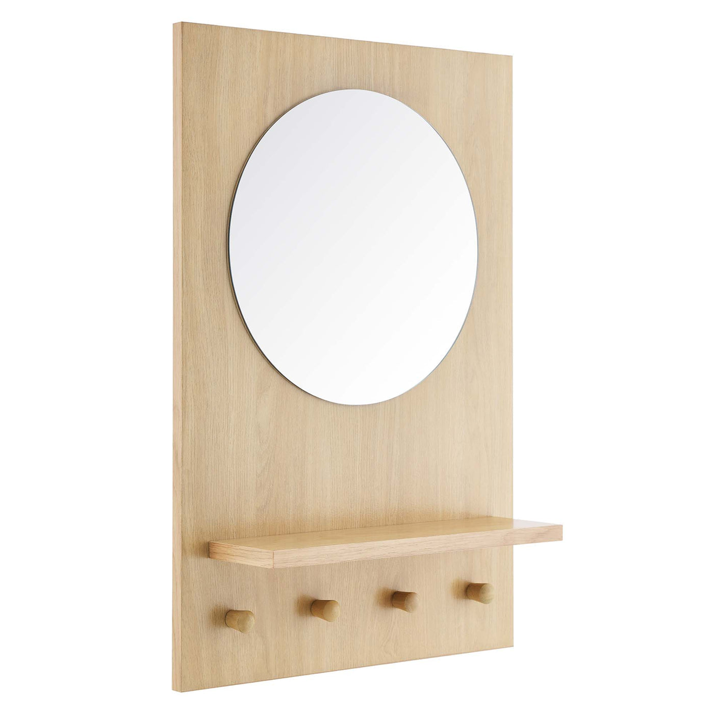 Glint Mirror In Walnut And Oak Color Options | Pack of 4 image 8