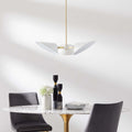 Journey 3-Light 3" Arm Pendant | Black &amp; White Color Options | Ideal for dining room, living room, or bedroom | Pack of 2 image 0