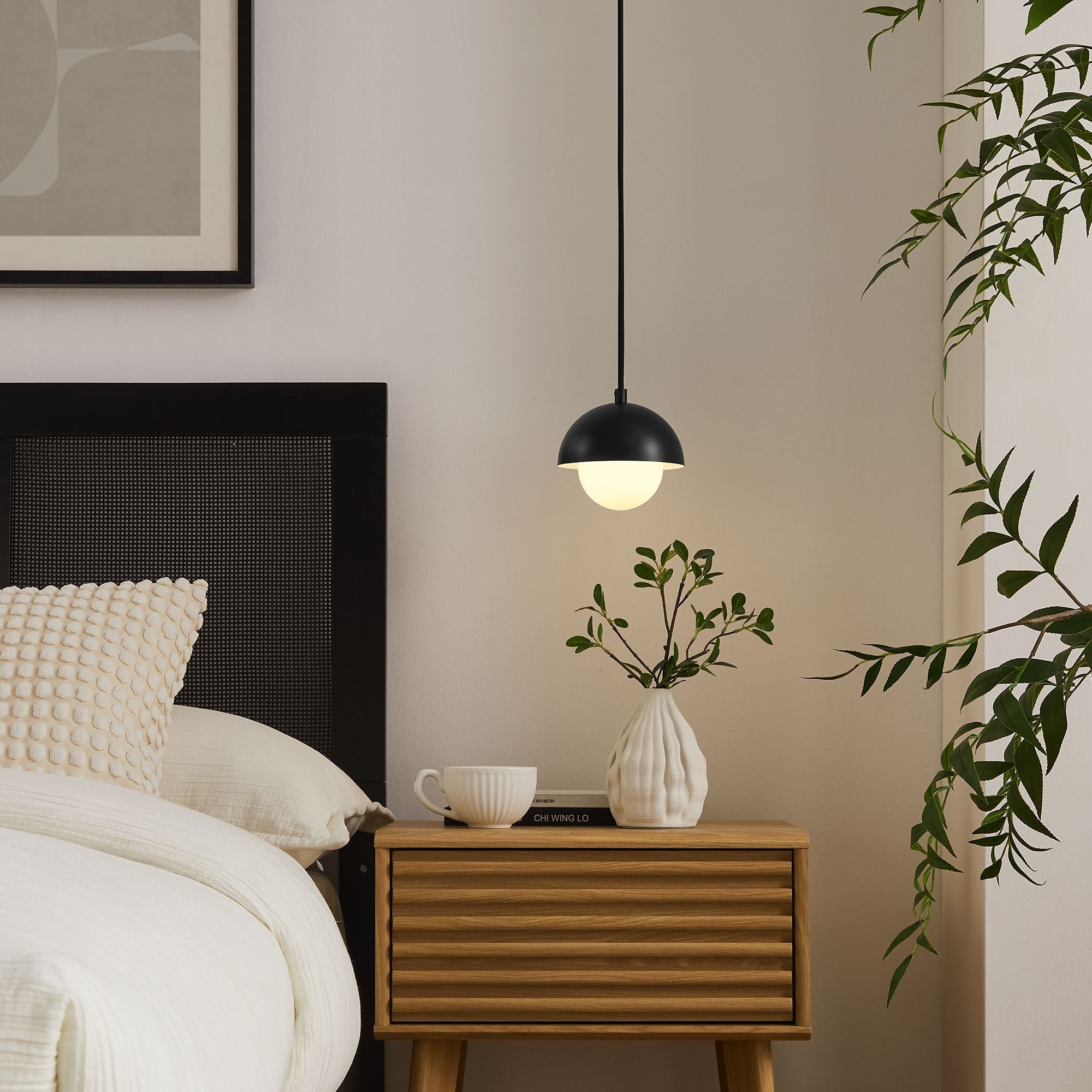 Eclipse Globe Pendant Light | Black &amp; Brass Color Options | Hanging Light | ETL Listed | Ideal For Living Room, Bedroom, Kitchen, Dining Area, Bathroom, Or Office | Pack of 3 image 0
