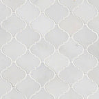 Greecian White Arabesque Tile | Wall Tile &amp; Backsplash Tile | Italian Marble | Greenguard Gold, USGBC/LEED | 10 Pieces Per Box image 2