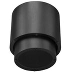 Amani Black Round Nesting Coffee Table Set of 2 image 2