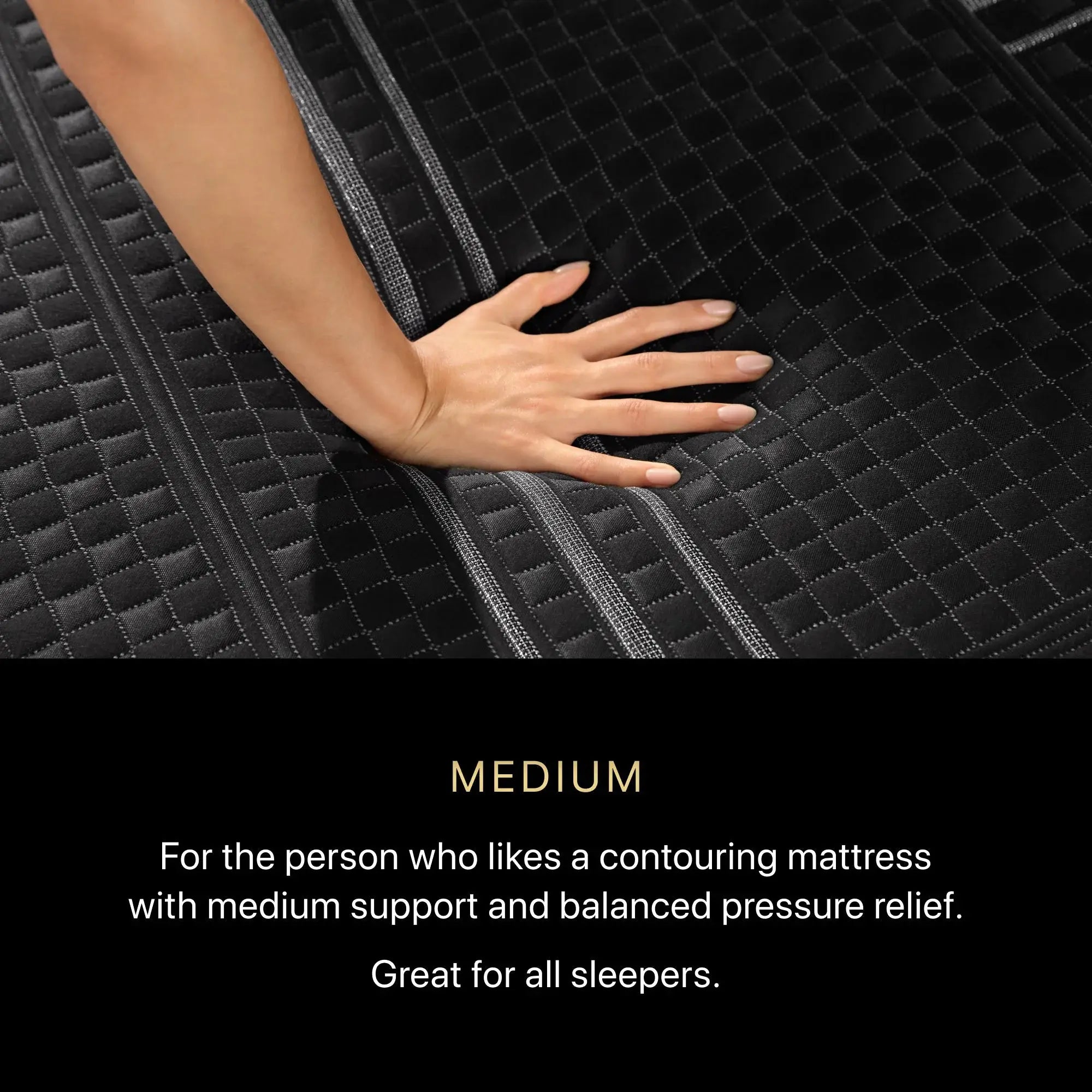 Beautyrest® Black Mattress | Black Series | Triple-Stranded Pocketed Coil® Technology | Maximum Individualized Support | Ultimate Motion Separation | Beautyrest® Gel Memory Foam | CertiPUR-US® Certified | 10-Year Limited Warranty | 100-Night Trial image 1