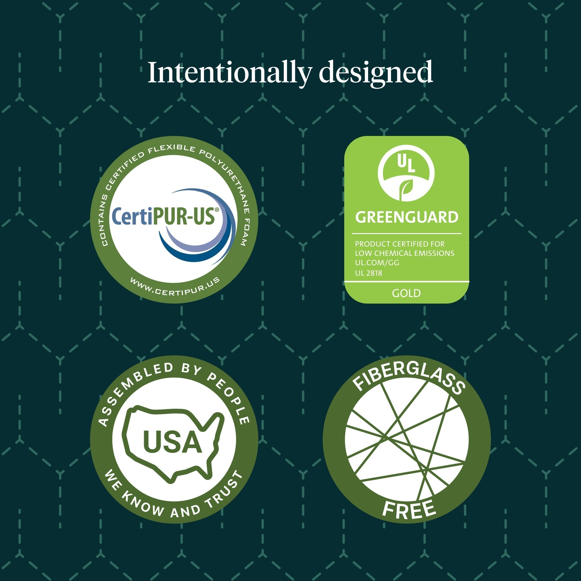 T&N Original Mattress | T&N Flex™ Foam & T&N Adaptive® Foam | T&N Release™ Foam  | GREENGUARD Gold Certified  | CertiPUR-US® Certified | 10-Year Limited Warranty | 100-Night Trial image 2