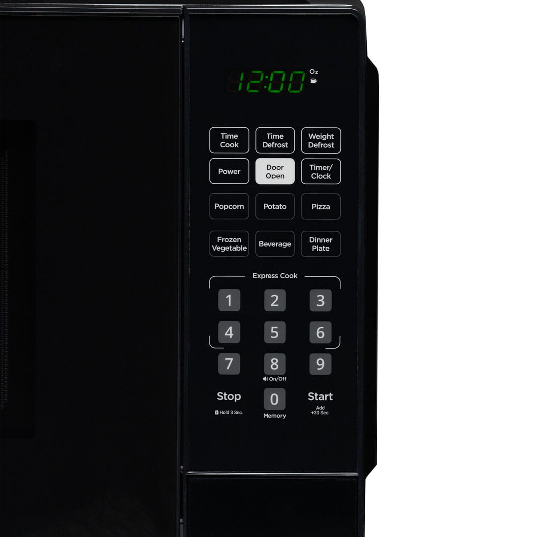 Countertop Microwave 900W Black | 0.9 Cu-Ft | Compact Kitchen Microwave image 7