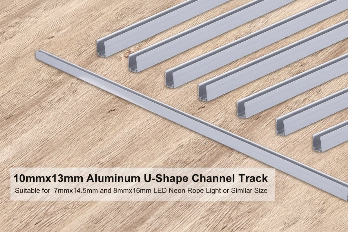 Track Channel 3.3FT For 110V 10X20mm RGB Neon-Eco RGB Neon