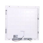 White electronic panel with wires on a white background