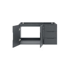 24" Or 36" | Bathroom Vanity Cabinet (Sink Basin Not Included) | White Or Gray Color Options | Vitality Series | Modern Bathroom Vanity | Soft-Close Doors | Wall-Mount Design image 3