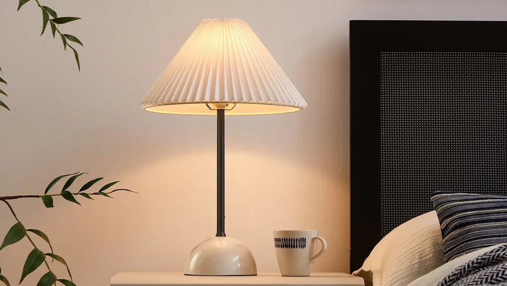 Illusion Dome Table Lamp with a Marble-Inspired Base | Pack of 2 image 7