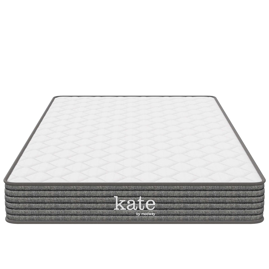 8" Queen Size Mattress | 7.2" Bonnell Coil System | Robust Support With 0.4" Plush Cushioning Foam Layer | Pack of 2 image 15