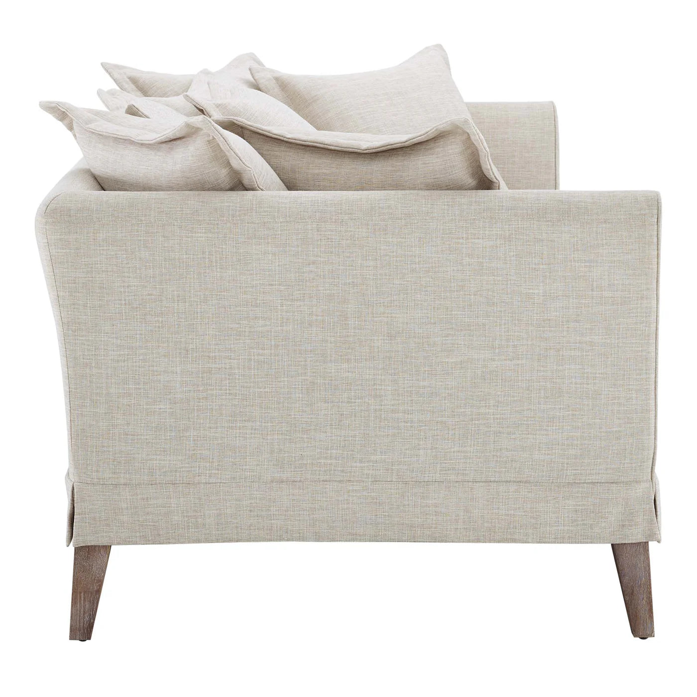 Rowan Light Gray Fabric Sofa image 8
