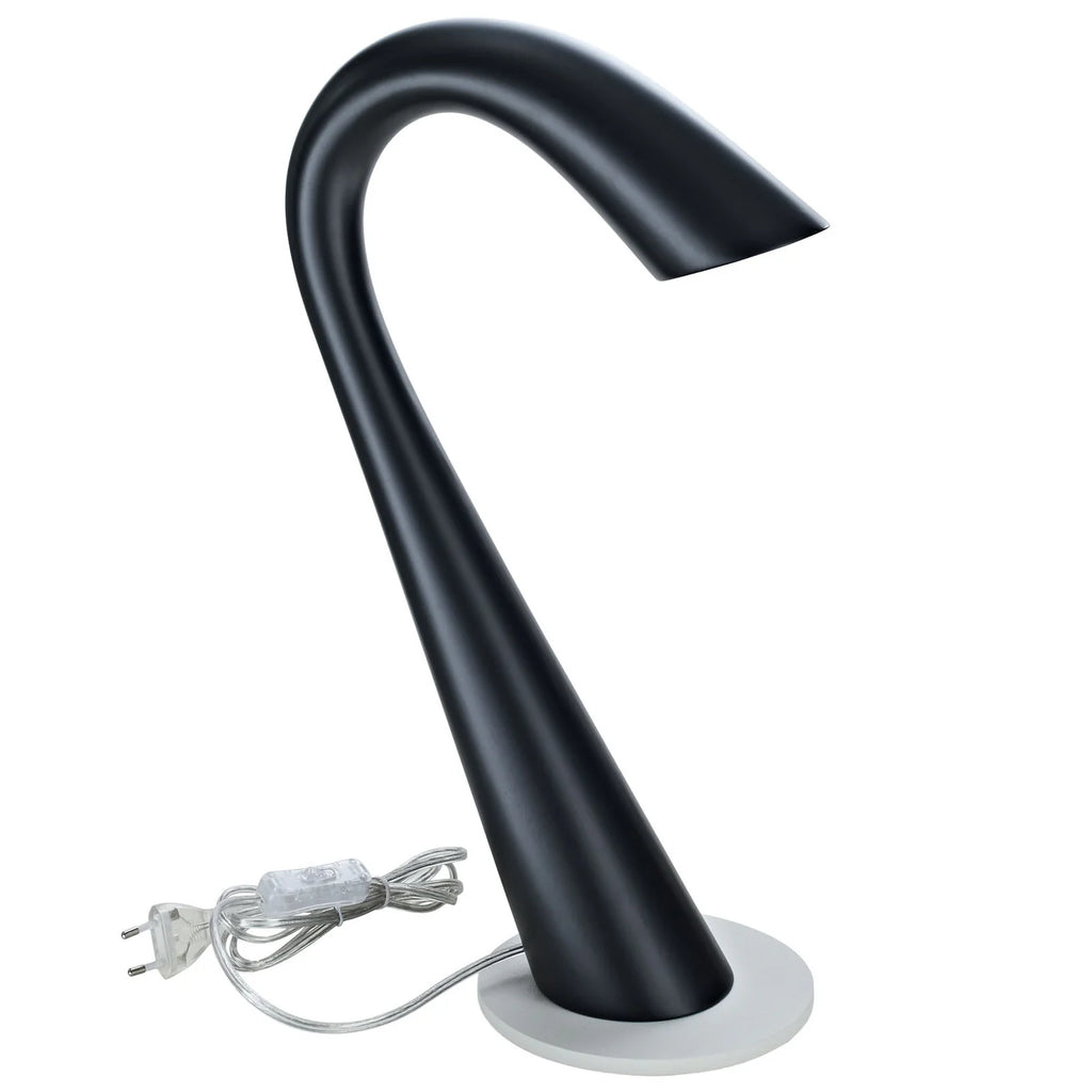 Black Gooseneck Table Lamp image 1