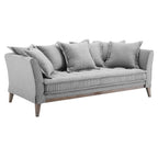 Rowan Light Gray Fabric Sofa image 1