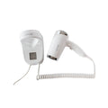 Roomwell UK 1600 Watt Wall Mount White Hair Dryer | 2 + 1-Year Extended Warranty at No Cost | Black Or White Color Options | Pack Of 4 image 0