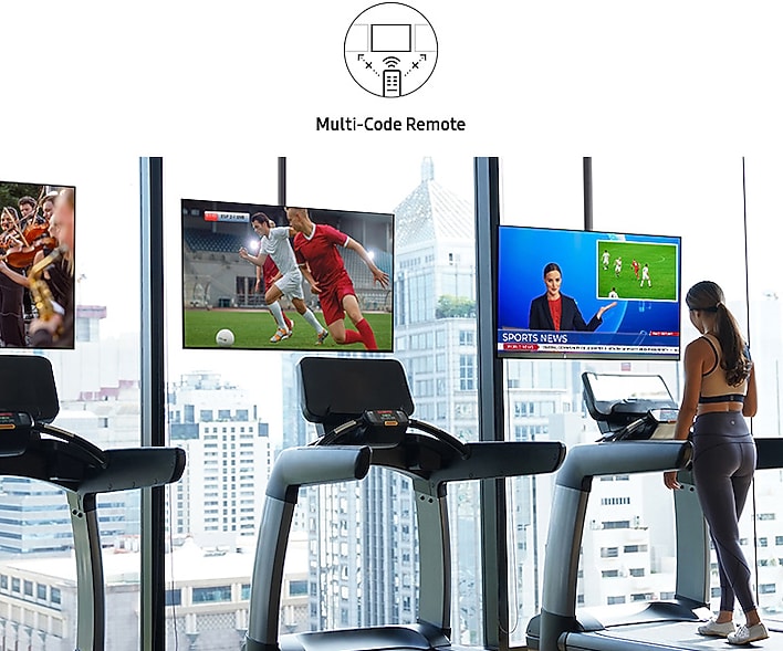 55" Series 4K Hospitality TV | Pro:Idiom | HCU708 Series | SmartTV With bLAN | 4K Upscaling and PurColor | Crystal Processor 4K | LYNK Cloud | Multi-Code Remote image 6