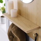 Glint Mirror In Walnut And Oak Color Options | Pack of 4 image 1