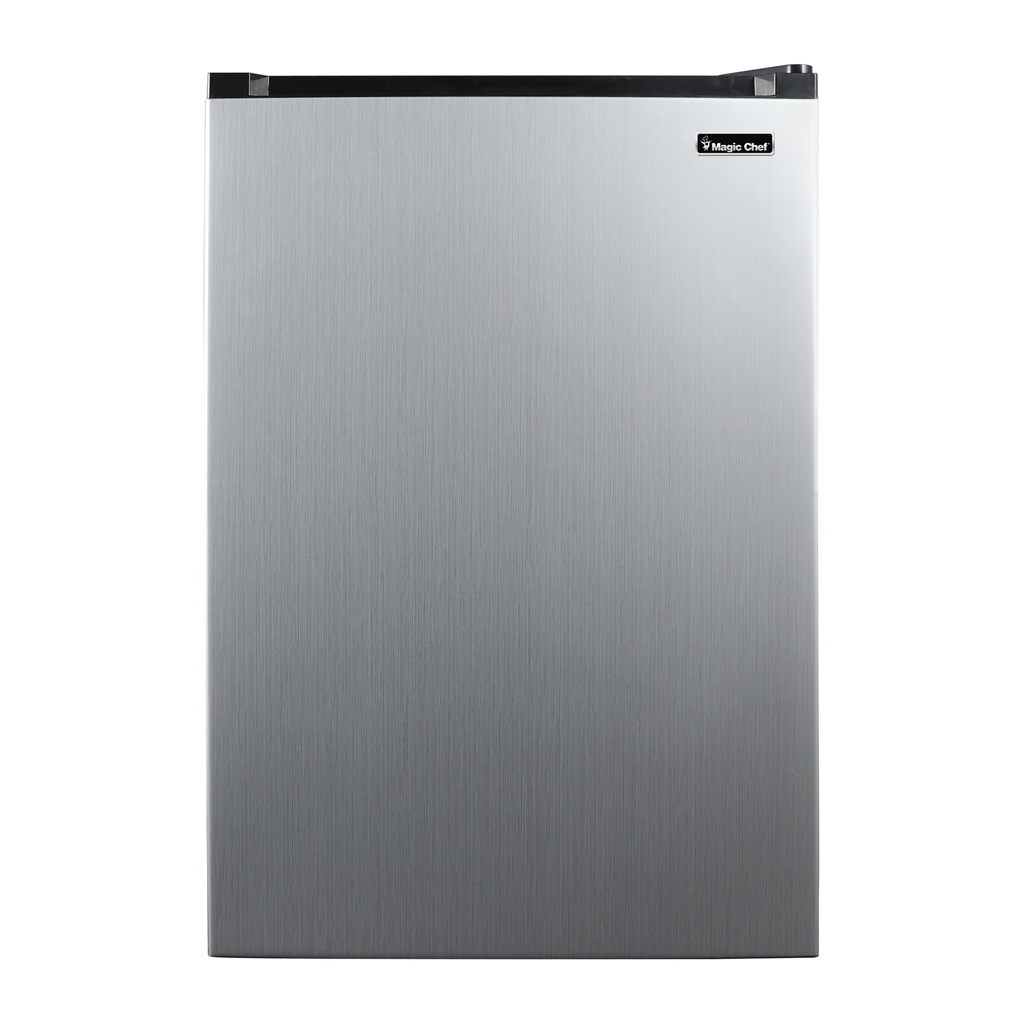 Magic Chef 4.4 Cu Ft Mini Fridge In Stainless Steel Look without Freezer | Energy Star Qualified | 5 Year Warranty On Compressor | 3 Glass Shelves  | Reversible Door | Easy Installation image 8
