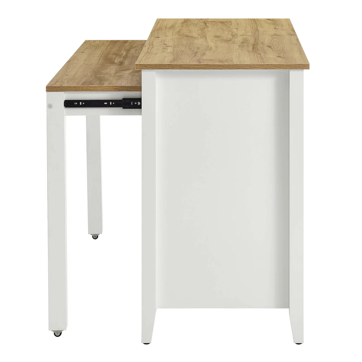 Oak White Farmstead Kitchen Island image 3
