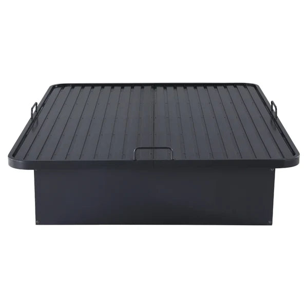 16" Platform Bed For Hospitality | Full XL  Bed Frame  | Made With Cold Rolled Carbon Steel | Rust Free | Ultra Durable &amp; Stable Bed Frame | 9 Legs image 10