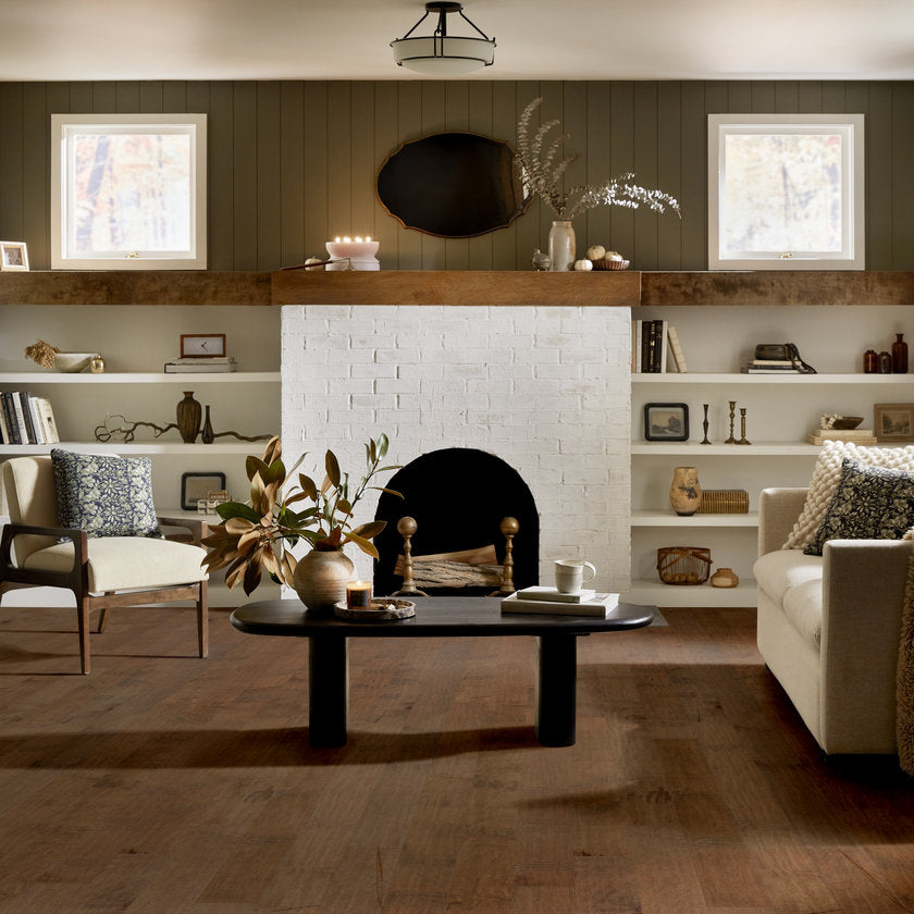 Fairbanks Maple 5 | Epic Plus Collection | Buckskin Shade | Maple | Real Hardwood | Repel - Water Resist | 1.2 mm Veneer Thickness | 23.66 Sq. Ft. Per Carton image 0
