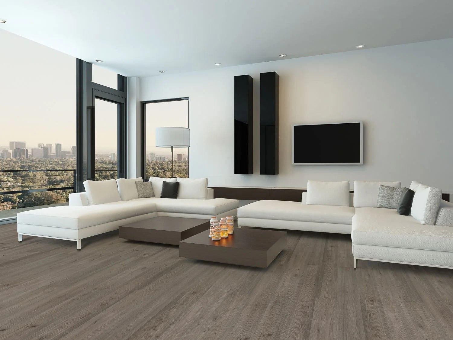 5 mm SPC Vinyl Flooring | 7" X 48" Plank | 1 mm IXPE Padding Attached | 22 Mil Wear Layer | Click Lock Installation | Stilo Series 1000 | Fire Resistant | FloorScore® Certified | 1 Box (10 Planks)) image 2