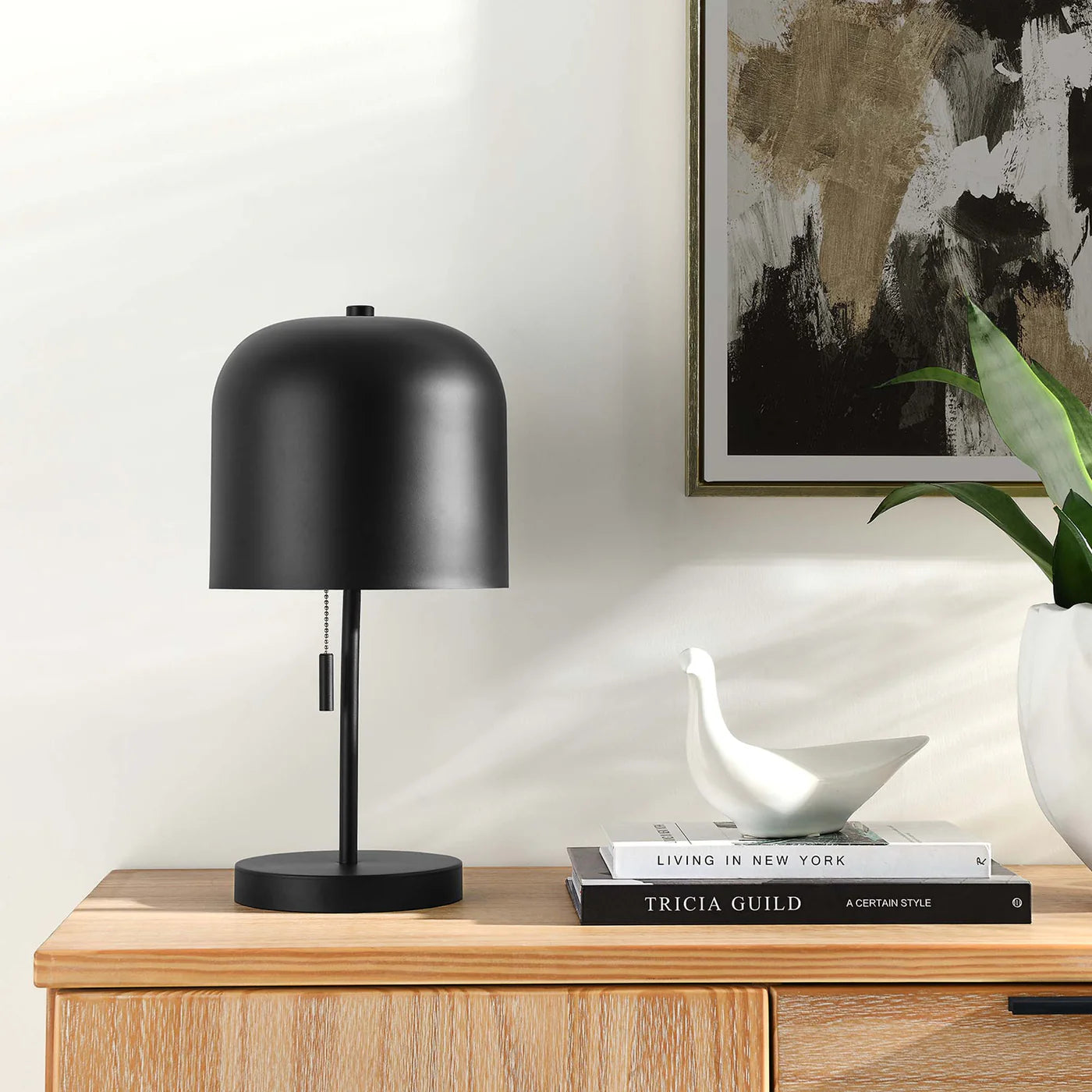 Avenue Table Lamp in Black | E26 Base | Pack of 2 image 9
