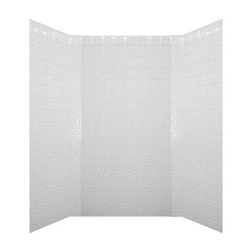 Savannah Shower Wall Tiles For Shower and Tub Surrounds | Glue Up Easy To Install | 3 Wall Set image 4