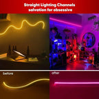 Aluminum Track Channel, 3.3FT Each  For 12V/24V Silicone Neon