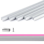 Aluminum Track Channel, 3.3FT Each  For 12V/24V Silicone Neon