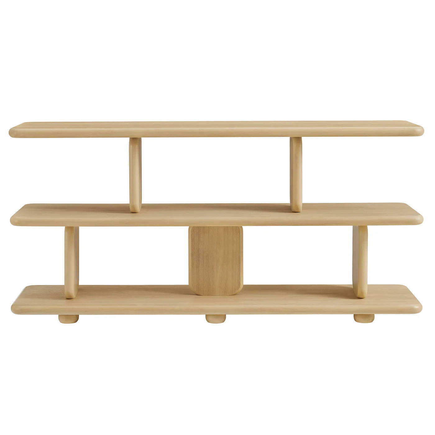 Lyle 2-Tier Sculptural Bookshelf image 3