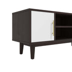 Daxton 43" TV Stand in White and Cappuccino image 5