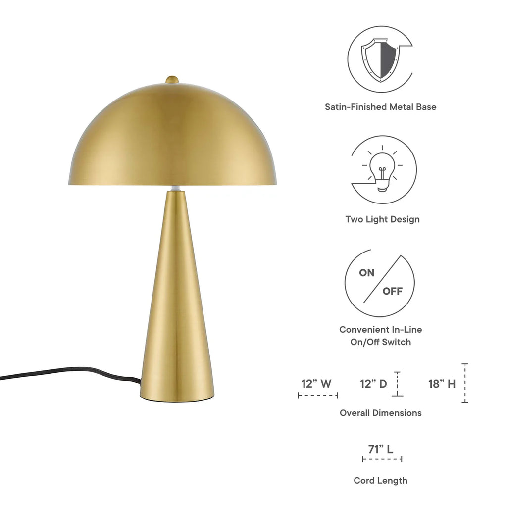 Selena Metal Base Table Lamp | Pack of 2 image 7