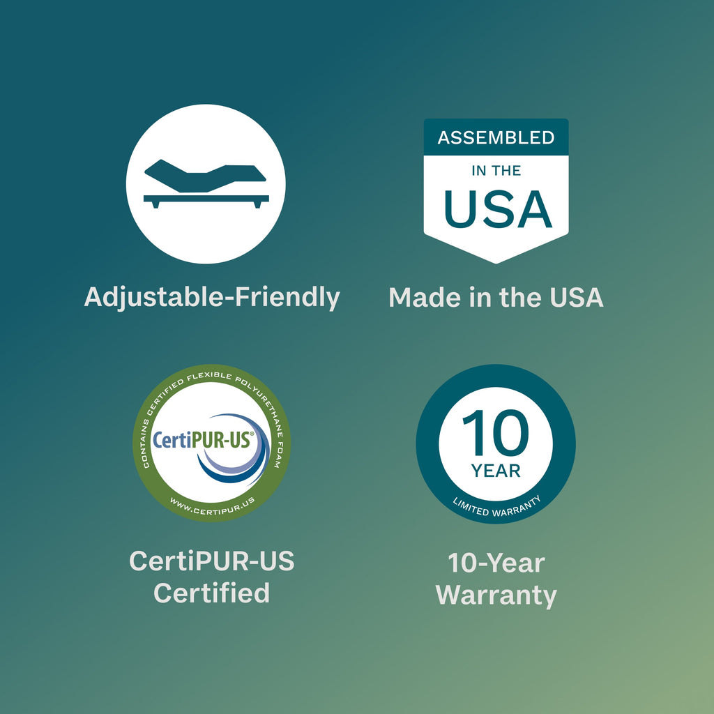 Beauty Sleep Dream Weaver 11.5" Hybrid Medium Mattress | Beautyrest® Pocketed Coil® Technology | AllCool™ Gel Memory Foam | Contouring Pressure Relief | CertiPUR-US® Certified | 10-Year Limited Warranty | 100-Night Trial image 4
