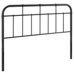 Alessia Metal Queen Height Adjustable Headboard | Powder Coated Iron Construction | Twin, Full, Queen &amp; King Sizes Available | Black, Gray, Gold &amp; White Color Options | Pack Of 2 image 6