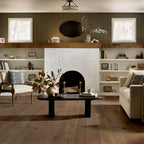 CastleWood Hickory | The Gallery Collection | Romanesque Shade | Hickory | Real Hardwood | 3 mm Veneer Thickness | 31.09 Sq. Ft. Per Carton | Wire Brushed Finish image 0