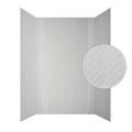 Herringbone Shower Wall Tiles For Shower and Tub Surrounds | Glue Up Easy To Install | 3 Wall Set image 0