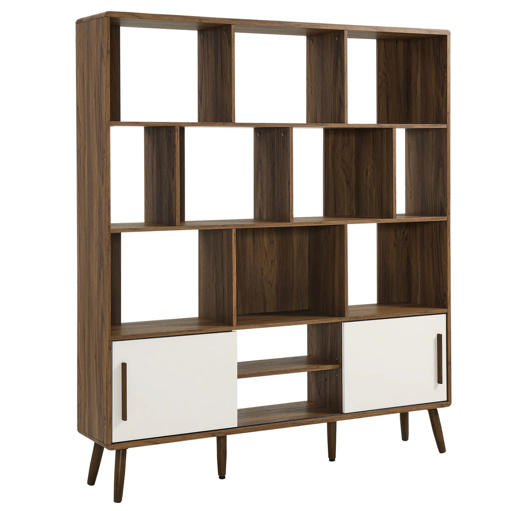 Transmit 59” Bookcase with Sliding Panel Doors image 10
