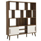 Transmit 59” Bookcase with Sliding Panel Doors image 10