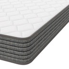 8" Queen Size Mattress | 7.2" Bonnell Coil System | Robust Support With 0.4" Plush Cushioning Foam Layer | Pack of 2 image 10