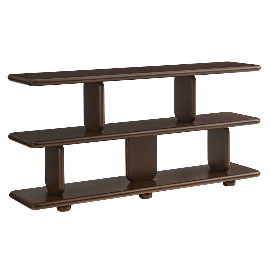Lyle 2-Tier Sculptural Bookshelf image 9