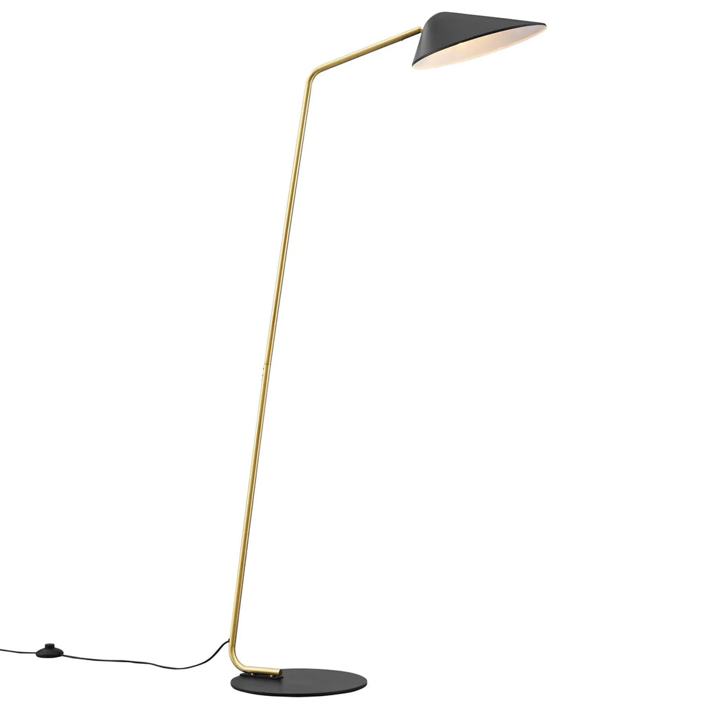 Journey Standing Floor Lamp in Black | Room Lamp For Living Rooms, Bedrooms | Sleek Modern Design | Pack of 2 image 0