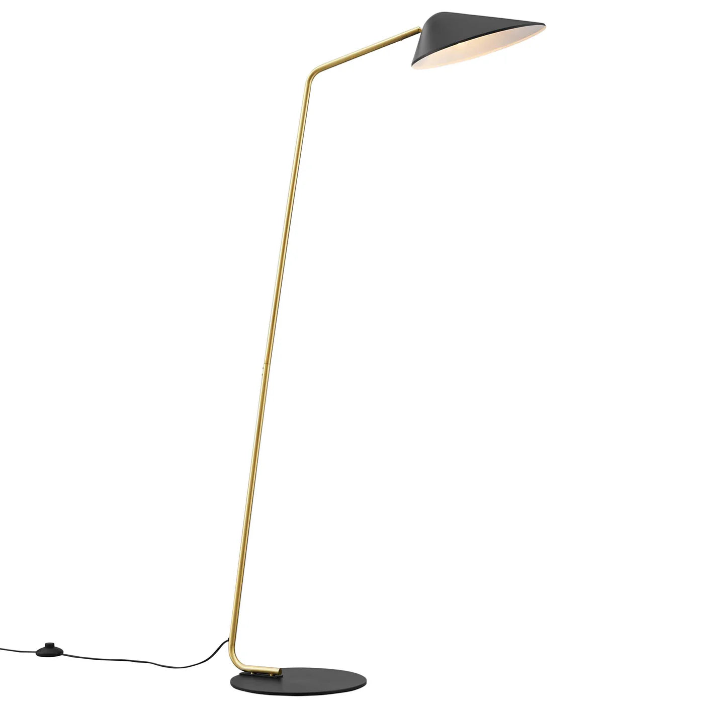 Journey Standing Floor Lamp in Black | Room Lamp For Living Rooms, Bedrooms | Sleek Modern Design | Pack of 2 image 0