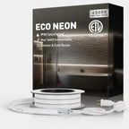 4500K Natural White LED Neon Rope Light – Dotless, Dimmable, IP65, ETL Listed