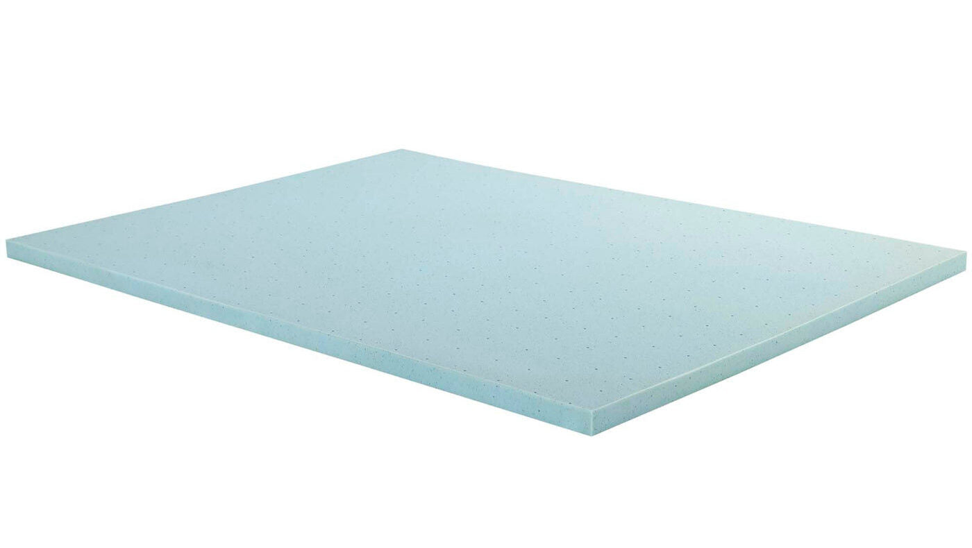 2" Gel Memory Foam Mattress Topper | Queen Size | With Washable Cover | CertiPUR-US® Certified | Pack of 2 image 4