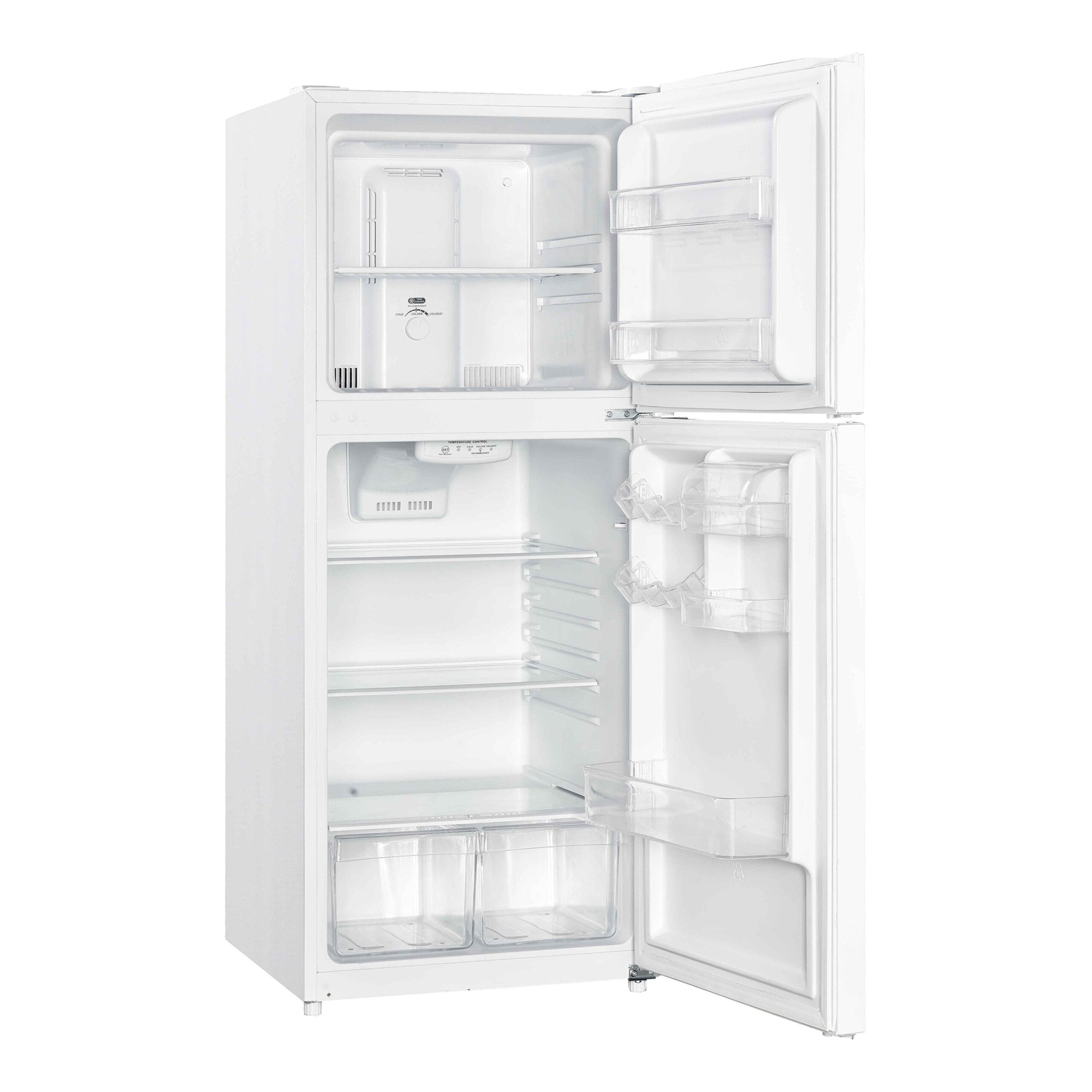 Magic Chef 10.1 Cu Ft Top Freezer Refrigerator in White | Energy Star Qualified | 5 Year Warranty On Compressor | Adjustable Shelves  | Gallon Door Storage | In-Door Can Holder image 13