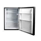 Magic Chef 4.4 Cu Ft Mini Fridge In Stainless Steel Look without Freezer | Energy Star Qualified | 5 Year Warranty On Compressor | 3 Glass Shelves  | Reversible Door | Easy Installation image 11