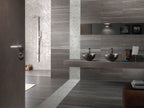 12" X 24" Grey Porcelain Tile | Modern Tile Collection | Limestone | Greenguard Gold, USGBC/LEED | 6 Pieces Per Box image 1