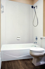 Subway Shower Wall Tiles For Shower and Tub Surrounds | Glue Up Easy To Install | 3 Wall Set image 3