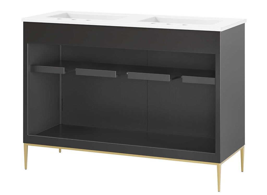 Awaken Series Bathroom Vanity | Various Sizes And Colors | Modern Design Vanity With Basin For Homes, Hotels image 10